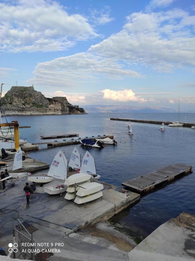 Garitsa Apartments B Korfu Dış mekan fotoğraf